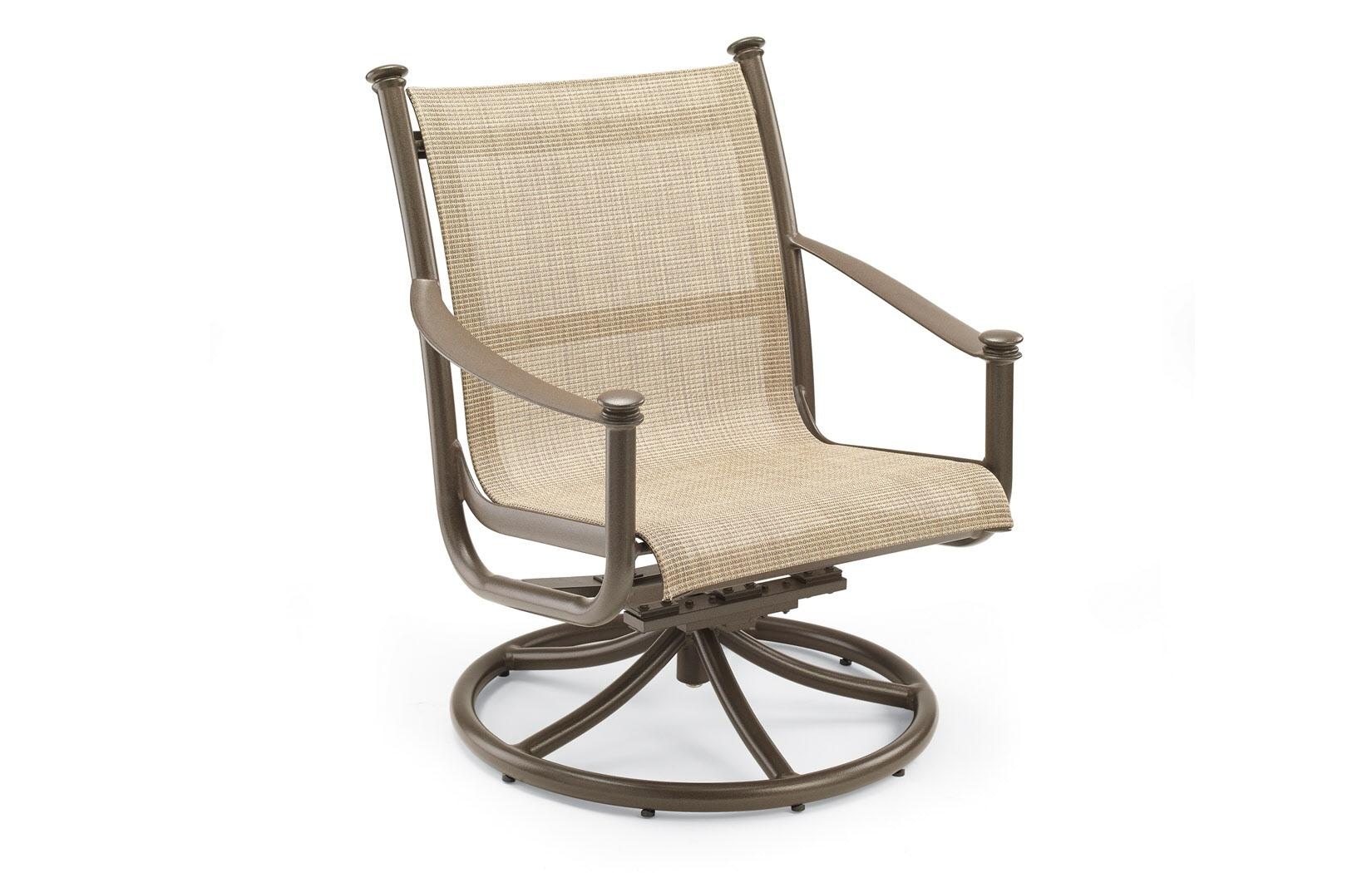 WINSTON Outdoor Furniture Sling Swivel Tilt Lounge Chair by Winston